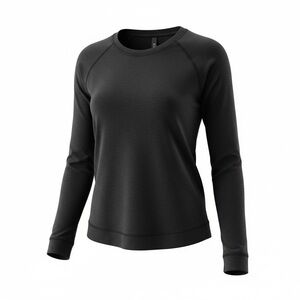 Athleta Black Long Sleeve Top